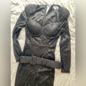 Faeriesty Black Sequin Jumper.